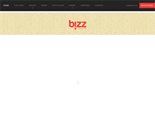 Tablet Screenshot of bizzhotel.in